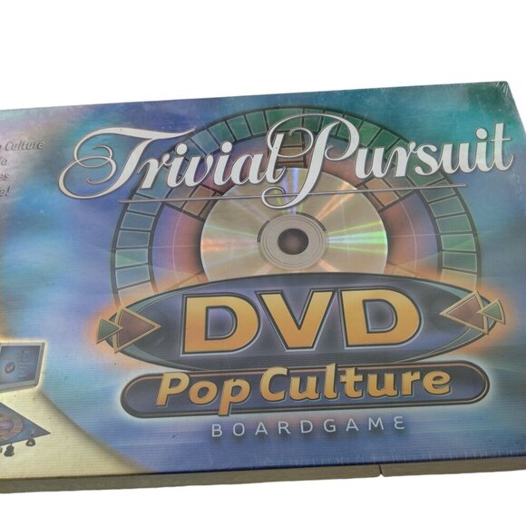 Trivial Pursuit DVD Pop Culture Board Game Parker Brothers 2003 Edition - Picture 1 of 4